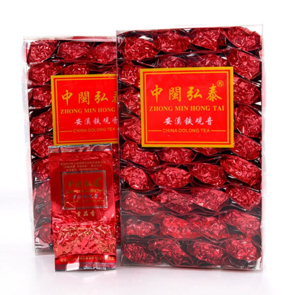 Zhongmin Hongtai Luxiang Anxi Tieguanyin Tribute Fragrant Tea Handmade Tea Xiping Alpine Tea Orchid Fragrance 500g - Image 2